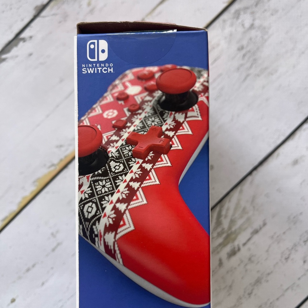 PowerA Nintendo Switch Pokemon Wired Controller NEW IN BOX holiday sweater - Picture 6 of 7